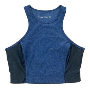 Outdoor Voices Cropped tank Sports bra. Navy Blue Size XS